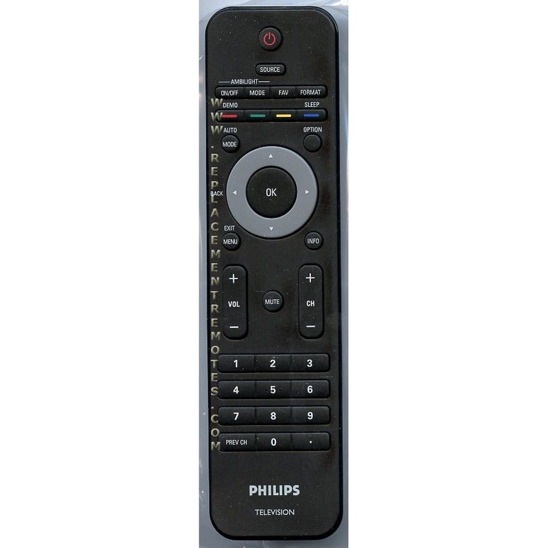 Philips RC2143601/01 TV Remote Control
