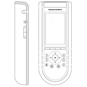 Philips RC3200A Receiver Remote Control