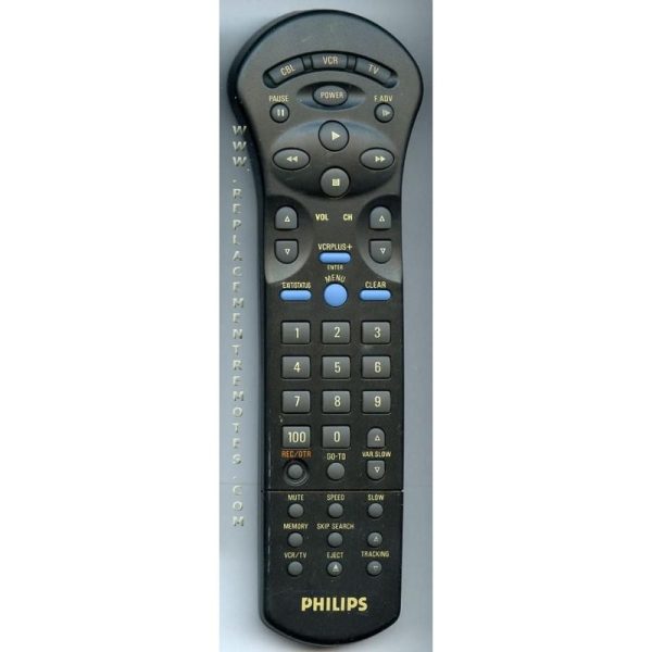 Philips RT8966/01 VCR Remote Control