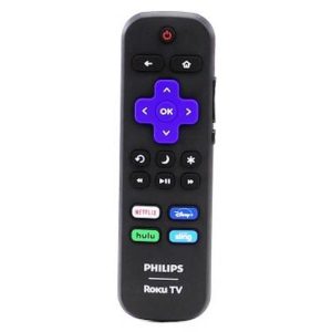 Philips URMT21CND019 Roku TV Remote Control – Netflix, Disney, Hulu, Sling – URMT21CND019