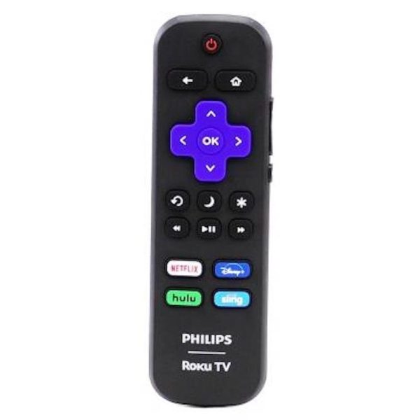 Philips URMT21CND019 Roku TV Remote Control – Netflix, Disney, Hulu, Sling – URMT21CND019