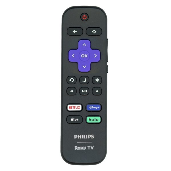 Philips URMT21CND025 Roku TV Remote Control – Netflix, Disney, Apple TV +, Hulu – URMT21CND025