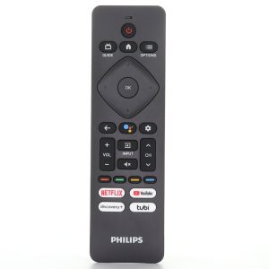 Philips URMT26CND002 With Voice GOOGLE TV Remote Control –  Netflix, Youtube, Discovery, Tubi – URMT26CND002