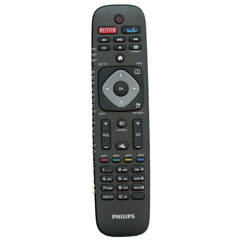 Philips URMT39JHG002 TV Remote Control