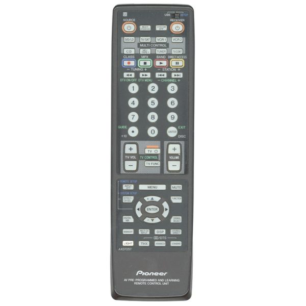 Pioneer AXD7257 Receiver Remote Control