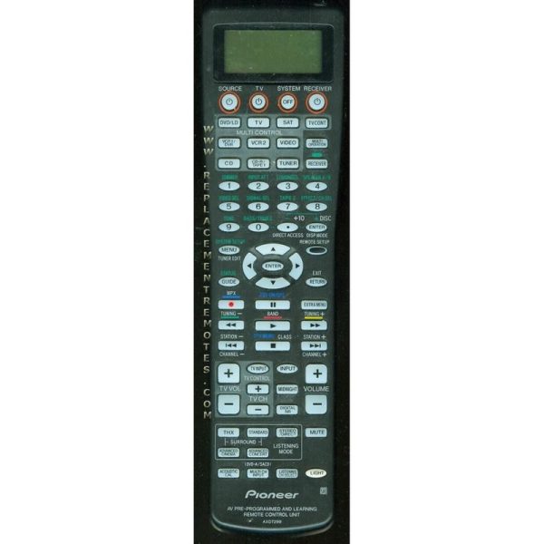 Pioneer AXD7299 Receiver Remote Control