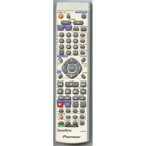 Pioneer AXD7398 Receiver Remote Control