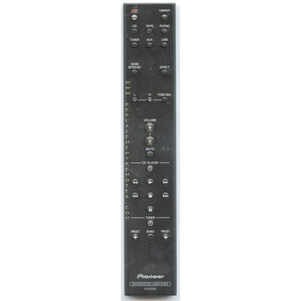 Pioneer AXD7559 Integrated Amplifier Audio Remote Control – AXD7559