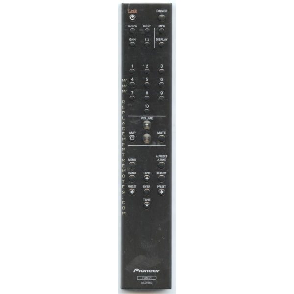 Pioneer AXD7563 Audio Remote Control