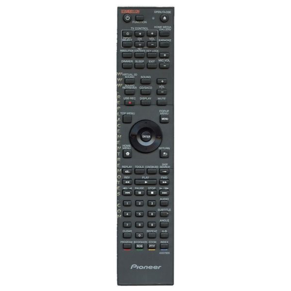 Pioneer AXD7655 Audio Remote Control