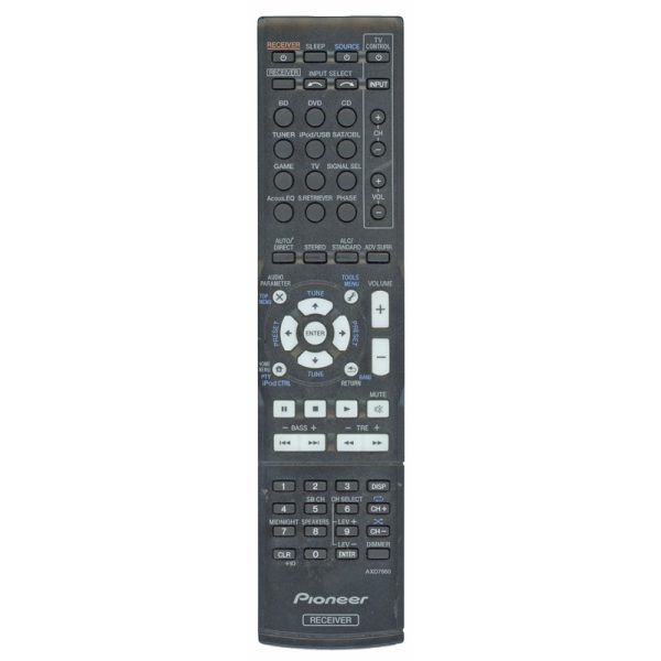 Pioneer AXD7660 Receiver Remote Control