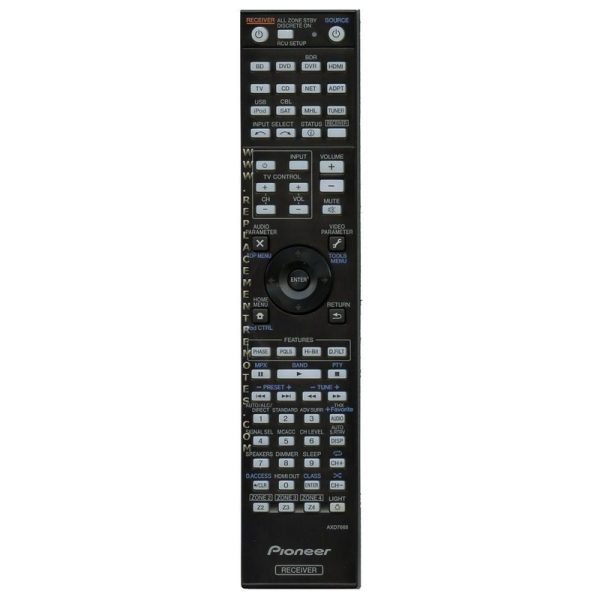 Pioneer AXD7668 Receiver Remote Control
