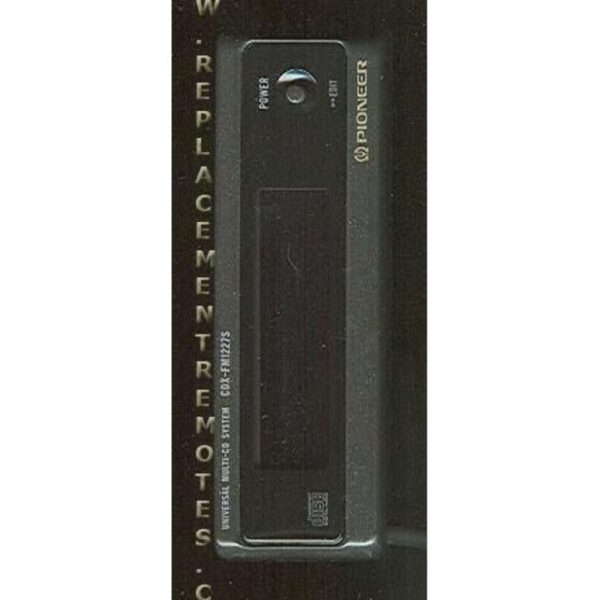 Pioneer CDXFM1227S Audio Remote Control