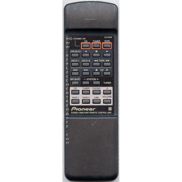 Pioneer CUA019 Audio Remote Control