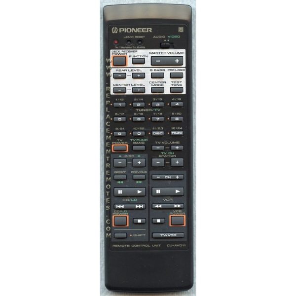 Pioneer CUAV011 Receiver Remote Control