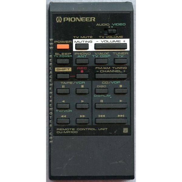 Pioneer CUMR100 Receiver Remote Control