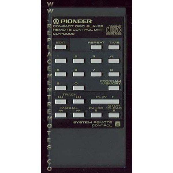 Pioneer CUPD009 CD Remote Control