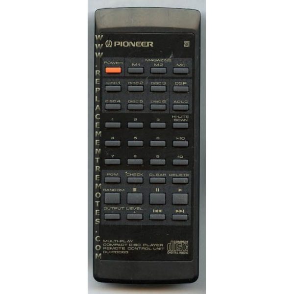 Pioneer CUPD063 Audio Remote Control