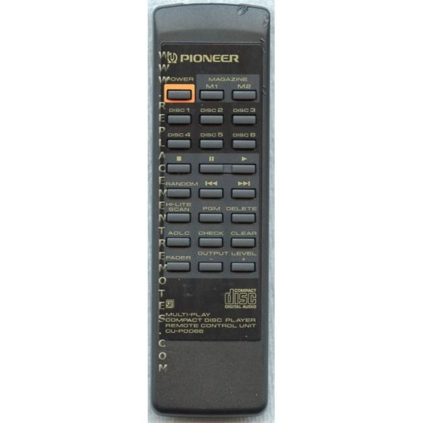 Pioneer CUPD066 CD Remote Control