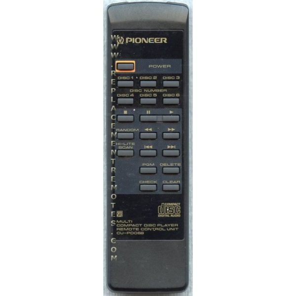 Pioneer CUPD068 Receiver Remote Control