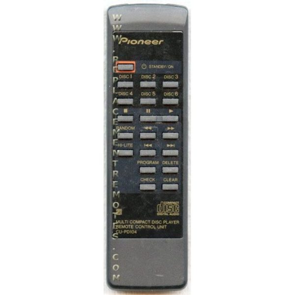 Pioneer CUPD104 Audio Remote Control