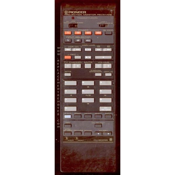 Pioneer CUSD035 Audio Remote Control