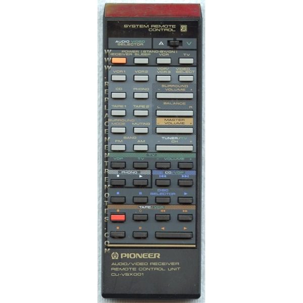 Pioneer CUVSX001 Receiver Remote Control
