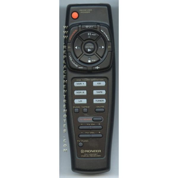 Pioneer CUVSX097 Receiver Remote Control
