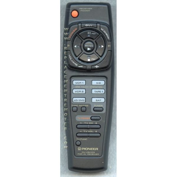 Pioneer CUVSX103 Receiver Remote Control