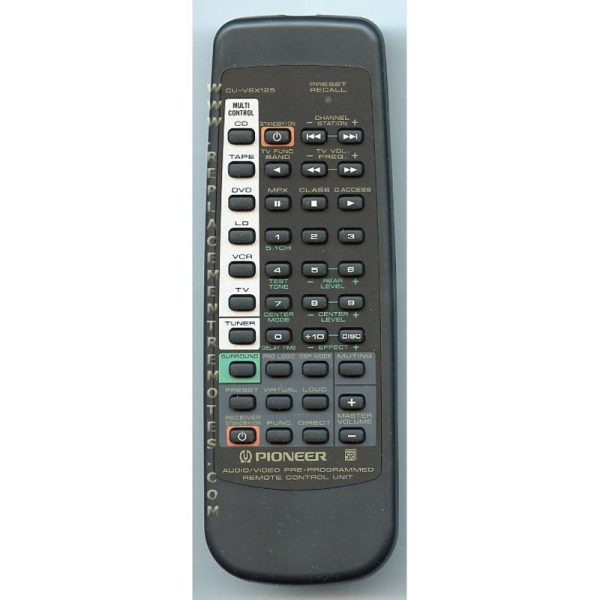 Pioneer CUVSX125 Receiver Remote Control