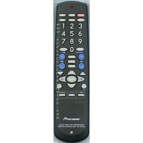 Pioneer CUVSX136 Audio Remote Control