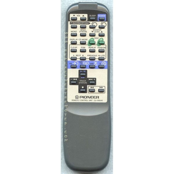 Pioneer CUXR045 Receiver Remote Control