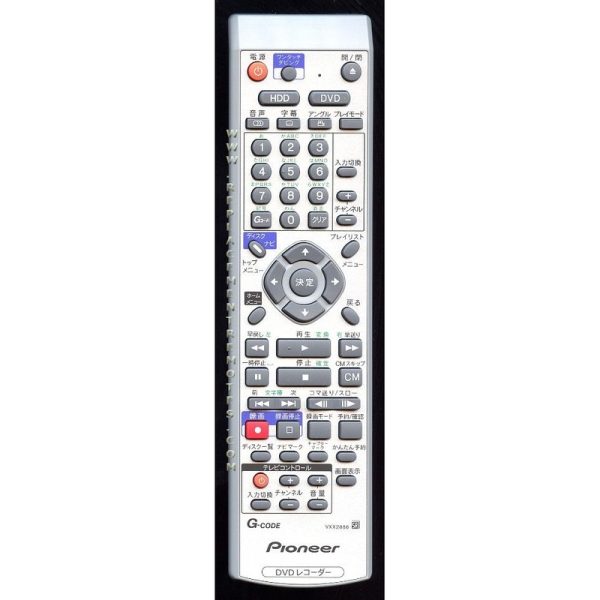 Pioneer VXX2886 Audio Remote Control