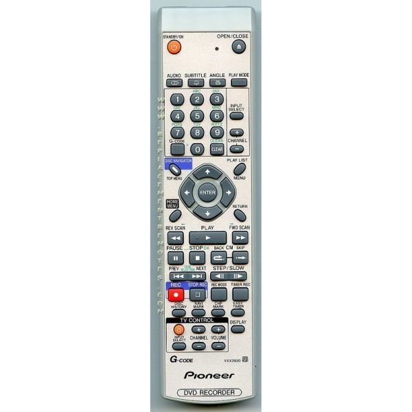 Pioneer VXX2930 Receiver Remote Control