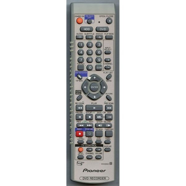 Pioneer VXX2932 Receiver Remote Control