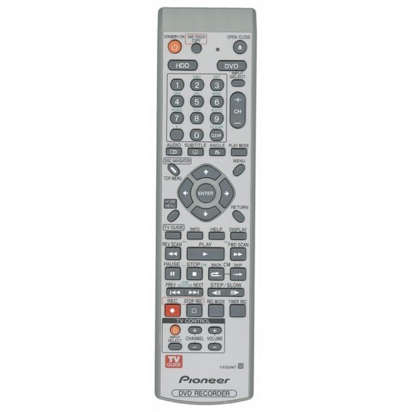 Pioneer VXX2967 Receiver Remote Control