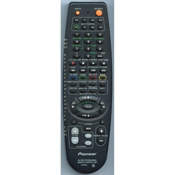 Pioneer XXD3041 Receiver Remote Control