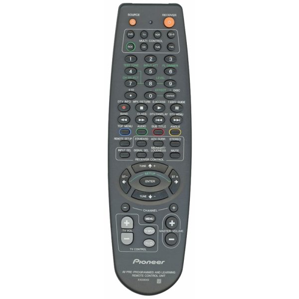 Pioneer XXD3043 Receiver Remote Control