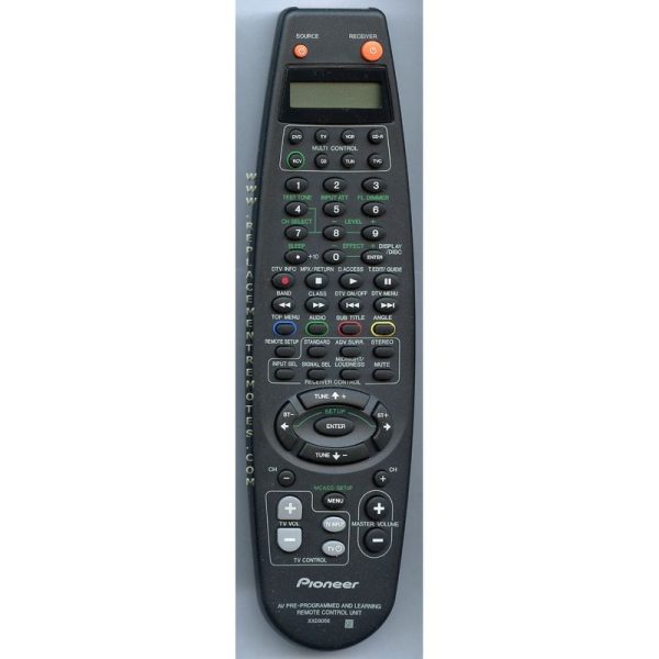 Pioneer XXD3056 Receiver Remote Control