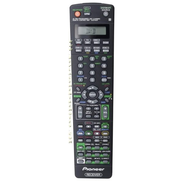 Pioneer XXD3127 Receiver Remote Control