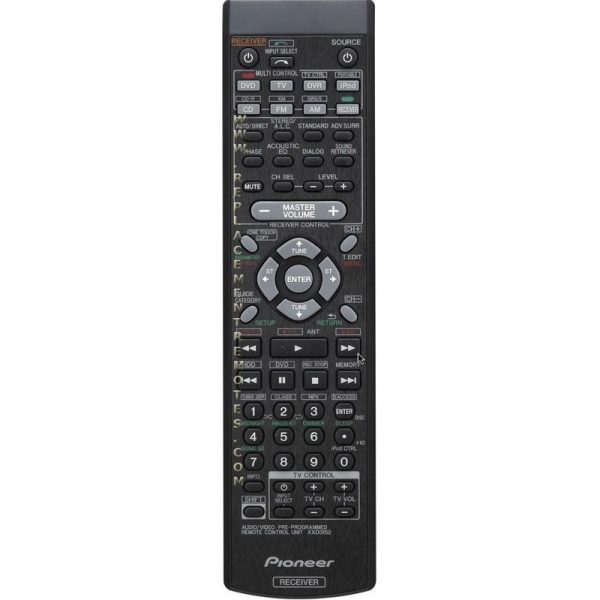 Pioneer XXD3152 Receiver Remote Control