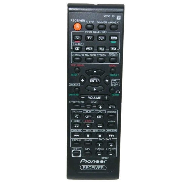 Pioneer XXD3175 Receiver Remote Control