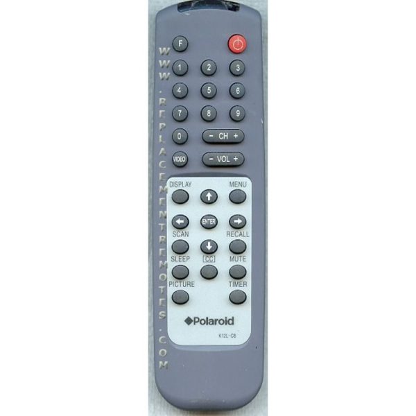 Polaroid K12LC8 TV Remote Control