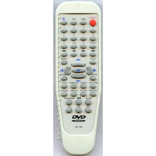Polaroid RC190 DVD Remote Control