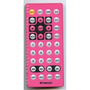 Polaroid RC50PINK DVD Remote Control