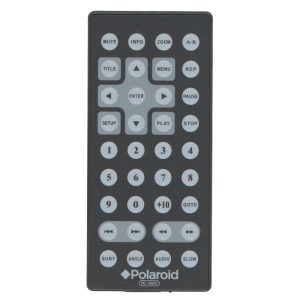 Polaroid RC6007 Black DVD Remote Control