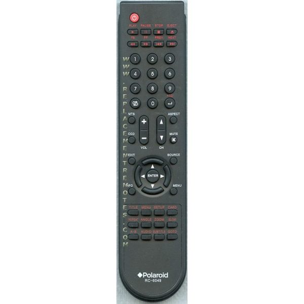Polaroid RC6049 TV/DVD Remote Control