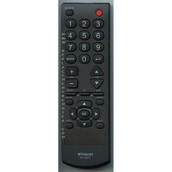 Polaroid RC6077 TV Remote Control