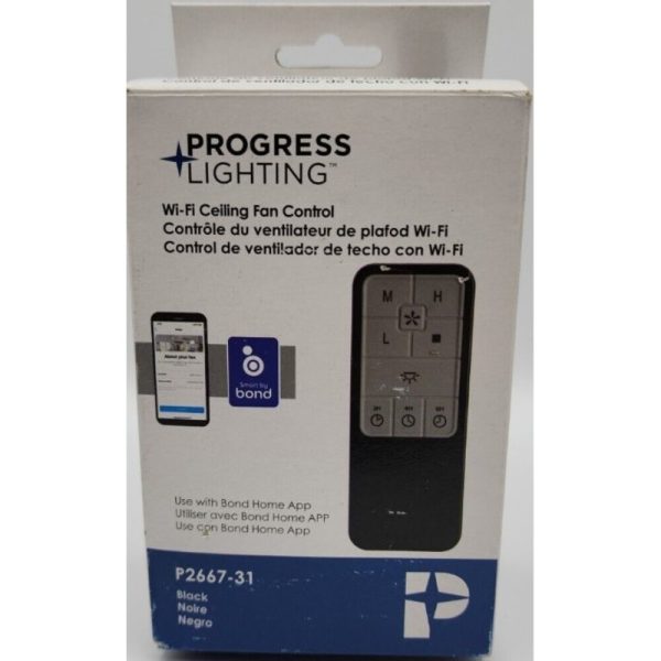 Progress-Lighting P2667-31 AirPro Wifi Ceiling Fan Remote Control Kit – P2667-31