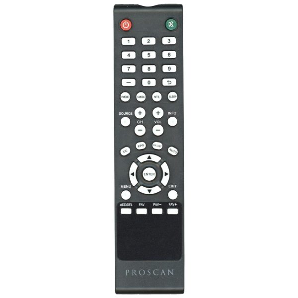 Proscan PLDED3280A TV Remote Control